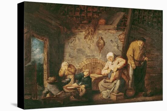 The Toilet-Adriaen Jansz. Van Ostade-Stretched Canvas