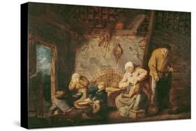 The Toilet-Adriaen Jansz. Van Ostade-Stretched Canvas