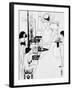 The Toilette of Salome-Aubrey Beardsley-Framed Photographic Print