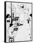 The Toilette of Salome-Aubrey Beardsley-Framed Stretched Canvas