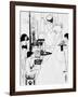 The Toilette of Salome-Aubrey Beardsley-Framed Photographic Print