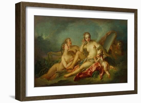 The Toilette of Venus, 1749-Francois Boucher-Framed Giclee Print