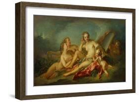 The Toilette of Venus, 1749-Francois Boucher-Framed Giclee Print