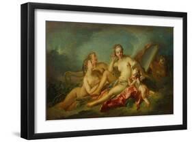 The Toilette of Venus, 1749-Francois Boucher-Framed Giclee Print