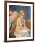 The Toilette-Pierre Puvis de Chavannes-Framed Giclee Print