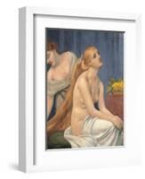 The Toilette-Pierre Puvis de Chavannes-Framed Giclee Print