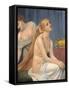 The Toilette-Pierre Puvis de Chavannes-Framed Stretched Canvas