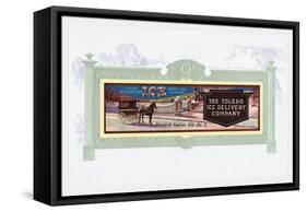 The Toledo Ice Delivery Service-null-Framed Stretched Canvas