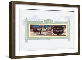 The Toledo Ice Delivery Service-null-Framed Art Print