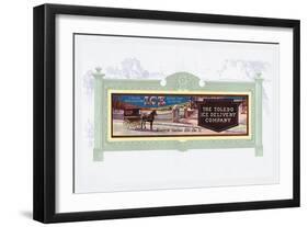 The Toledo Ice Delivery Service-null-Framed Art Print