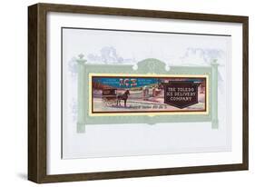The Toledo Ice Delivery Service-null-Framed Art Print