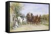 The Toll Gate-Heywood Hardy-Framed Stretched Canvas