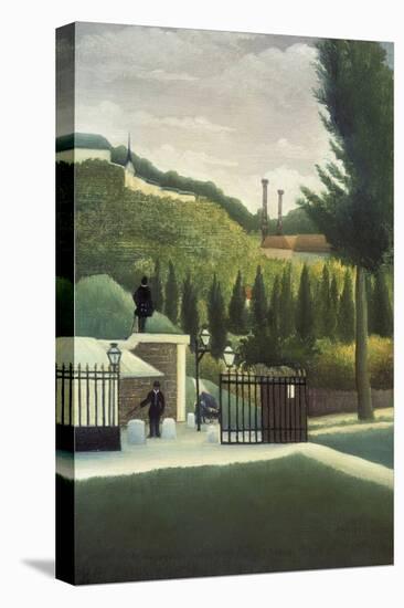 The Toll Gate-Henri Rousseau-Stretched Canvas