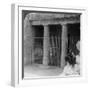 The Tomb of a Feudal Lord at Beni Hasan, Built About 1900 BC, Egypt, 1905-Underwood & Underwood-Framed Photographic Print