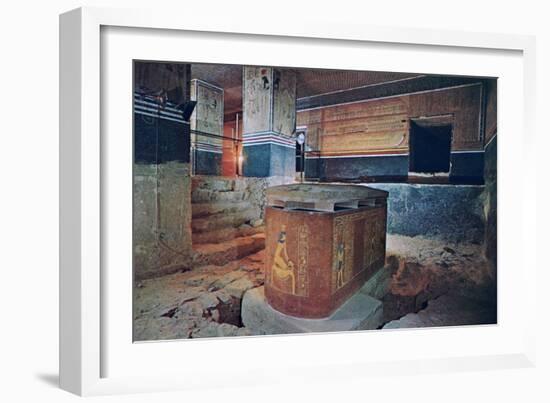 The Tomb of Amenhotep II, Valley of the Kings, Egypt-null-Framed Giclee Print
