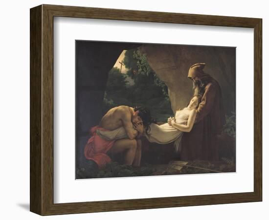 The Tomb of Atala, 1808-Anne-Louis Girodet de Roussy-Trioson-Framed Giclee Print