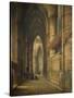 The Tomb of Edward Iii, Westminster Abbey-David Roberts-Stretched Canvas