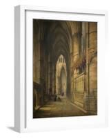 The Tomb of Edward Iii, Westminster Abbey-David Roberts-Framed Giclee Print