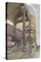 The Tomb of Frederick II in the Cathedral of Palermo-John Ruskin-Stretched Canvas