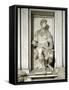 The Tomb of Giuliano De Medici, by Michelangelo-null-Framed Stretched Canvas