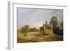 The Tomb of Horatii and Curatii-Francesco Zuccarelli-Framed Giclee Print