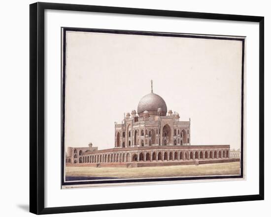 The Tomb of Humayun, C.1820-null-Framed Giclee Print