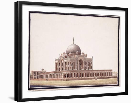 The Tomb of Humayun, C.1820-null-Framed Giclee Print