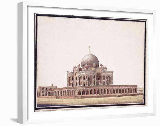 The Tomb of Humayun, C.1820-null-Framed Giclee Print