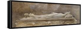 The Tomb of Ilaria Del Caretto in the Duomo-John Ruskin-Framed Stretched Canvas