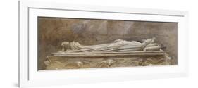 The Tomb of Ilaria Del Caretto in the Duomo-John Ruskin-Framed Giclee Print