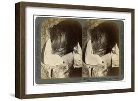 The Tomb of Jesus, Outside Jerusalem, Palestine, 1897-Underwood & Underwood-Framed Giclee Print