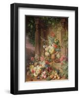 The Tomb of Julie, 1803-Jan Frans van Dael-Framed Giclee Print