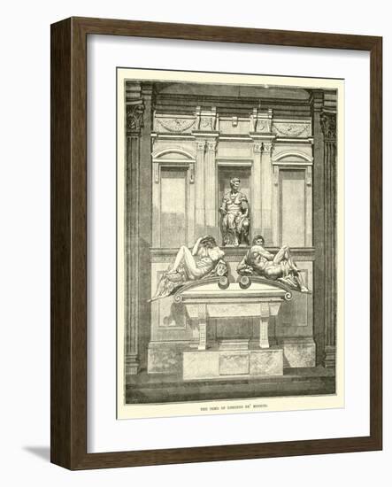 The Tomb of Lorenzo De' Medicis-null-Framed Giclee Print