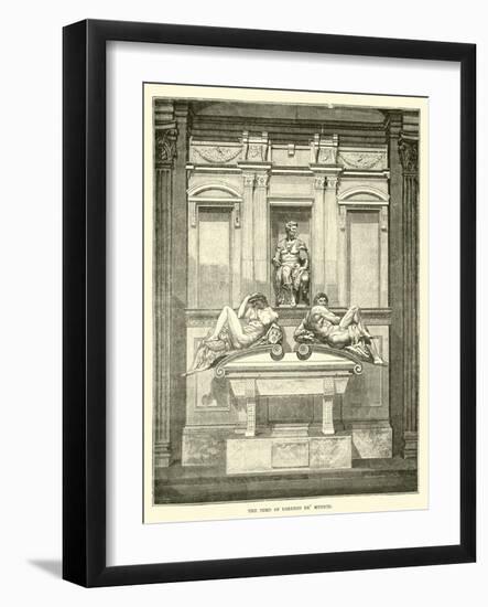 The Tomb of Lorenzo De' Medicis-null-Framed Giclee Print