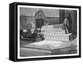 The Tomb of Mehmed II in the Green Mosque, Bursa, Turkey, 1895-null-Framed Stretched Canvas