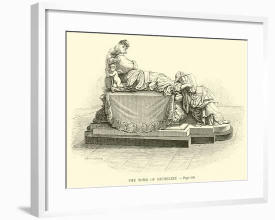 The Tomb of Richelieu-null-Framed Giclee Print