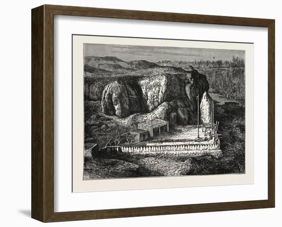 The Tomb of Saint Daniar-Palvan, Near Samarcand-null-Framed Giclee Print