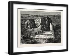 The Tomb of Saint Daniar-Palvan, Near Samarcand-null-Framed Giclee Print