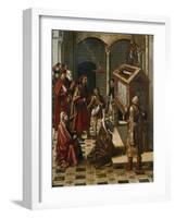 The Tomb of Saint Peter Martyr, 1493-1499-Pedro Berruguete-Framed Giclee Print