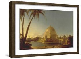 The Tomb of Sher Shah Suri in Sasaram, Bihar, C. 1790-D. Robert-Framed Giclee Print