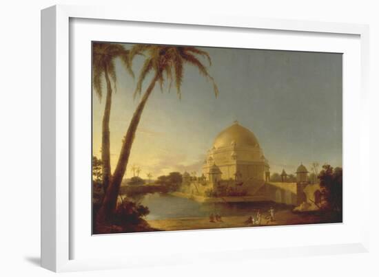 The Tomb of Sher Shah Suri in Sasaram, Bihar, C. 1790-D. Robert-Framed Giclee Print