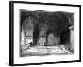 The Tomb of Sir Christopher Wren (1632-172), St Paul's Cathedral, London, 19th Century-null-Framed Giclee Print