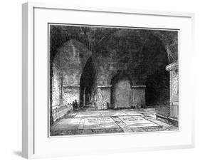 The Tomb of Sir Christopher Wren (1632-172), St Paul's Cathedral, London, 19th Century-null-Framed Giclee Print