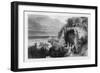 The Tomb of St George, Bay of Kesrouan, Syria, 1841-MJ Starling-Framed Giclee Print