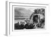 The Tomb of St George, Bay of Kesrouan, Syria, 1841-MJ Starling-Framed Giclee Print