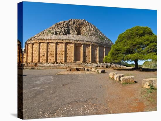 The Tomb of the Christian, Old Christian Pyramid, Tipasa, Algeria, North Africa, Africa-Michael Runkel-Stretched Canvas