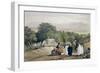 The Tomb of the Emperor Baber, from Sketches in Afghaunistan, Engraved by Charles Haghe-James Atkinson-Framed Giclee Print