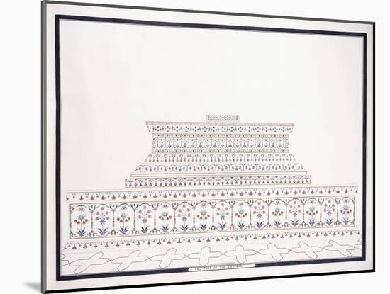 The Tomb of the Emperor, C. 1815-null-Mounted Giclee Print
