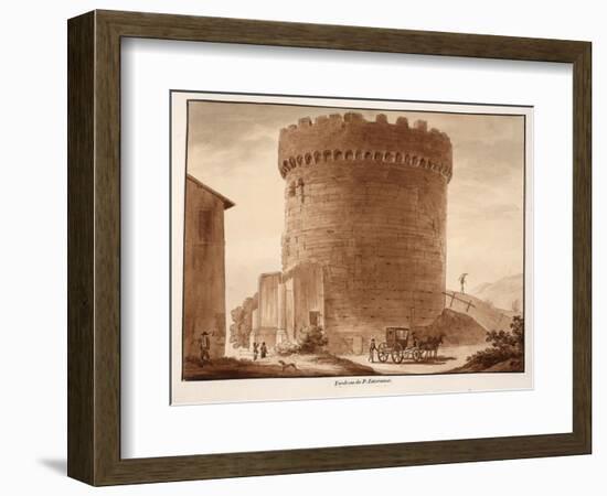 The Tomb of the Horatii and Curiatii, 1833-Agostino Tofanelli-Framed Giclee Print