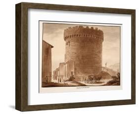 The Tomb of the Horatii and Curiatii, 1833-Agostino Tofanelli-Framed Giclee Print